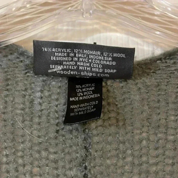 Wooden Ships Poncho Cardigan - Picture 5 of 5